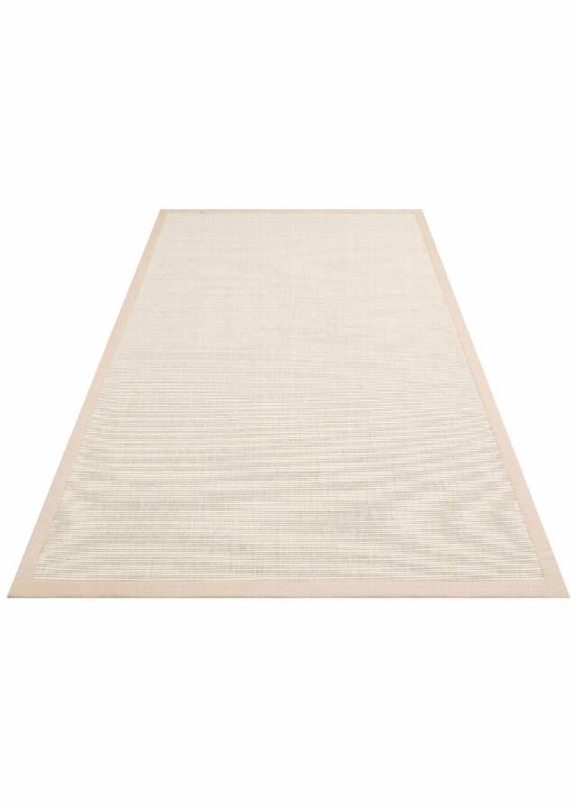 VENTURA SISAL VNT 2706 CREAM BRD BEIGE  İç ve Dış Mekan Kullanımına Uygun Hav Vermeyen Kolay Temizlenebilir Sisal Görünümlü Halı