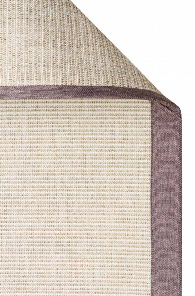 VENTURA SISAL VNT 2706 CREAM BRD MOUSE  İç ve Dış Mekan Kullanımına Uygun Hav Vermeyen Kolay Temizlenebilir Sisal Görünümlü Halı