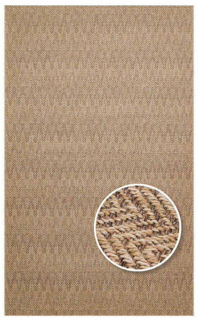 VENTURA XW VNT 02 NATURAL MOCHA XW  İç ve Dış Mekan Kullanımına Uygun Hav Vermeyen Kolay Temizlenebilir Sisal Görünümlü Halı