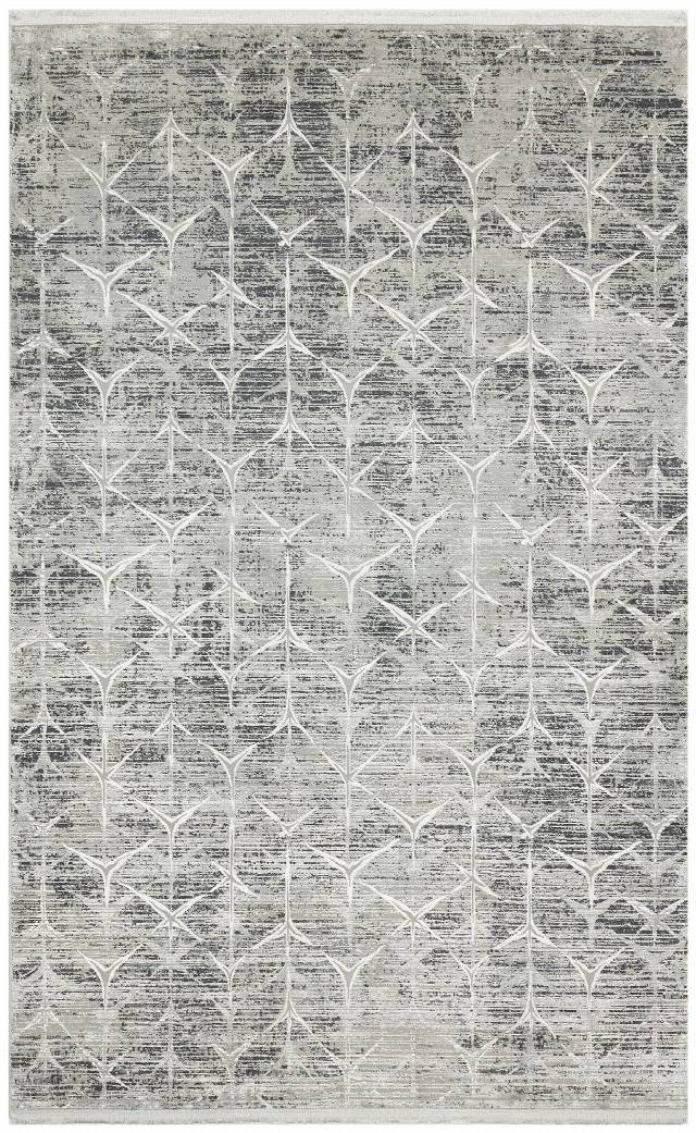 VERONA DYED VRD 06 GREY NATURAL  Overdyed Yumuşak İpeksi Tuşeli Yüksek Alçak Oymalı Modern İnce Makine Halısı