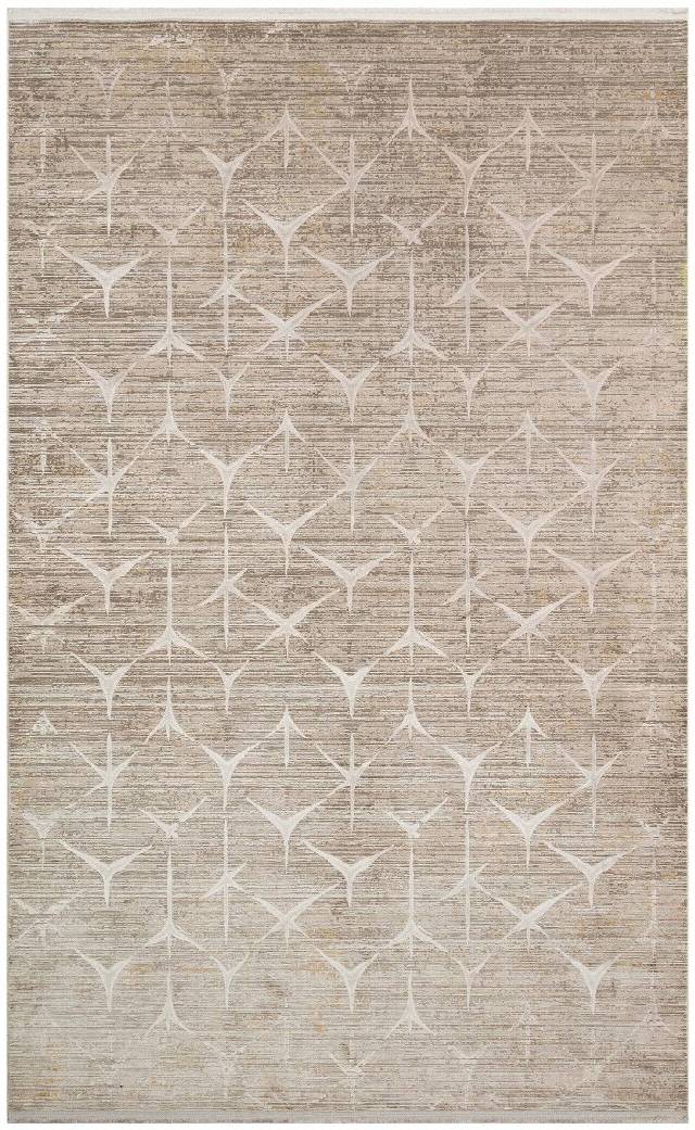 VERONA DYED VRD 06 LATTE BEIGE  Overdyed Yumuşak İpeksi Tuşeli Yüksek Alçak Oymalı Modern İnce Makine Halısı