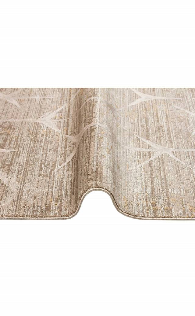VERONA DYED VRD 06 LATTE BEIGE  Overdyed Yumuşak İpeksi Tuşeli Yüksek Alçak Oymalı Modern İnce Makine Halısı