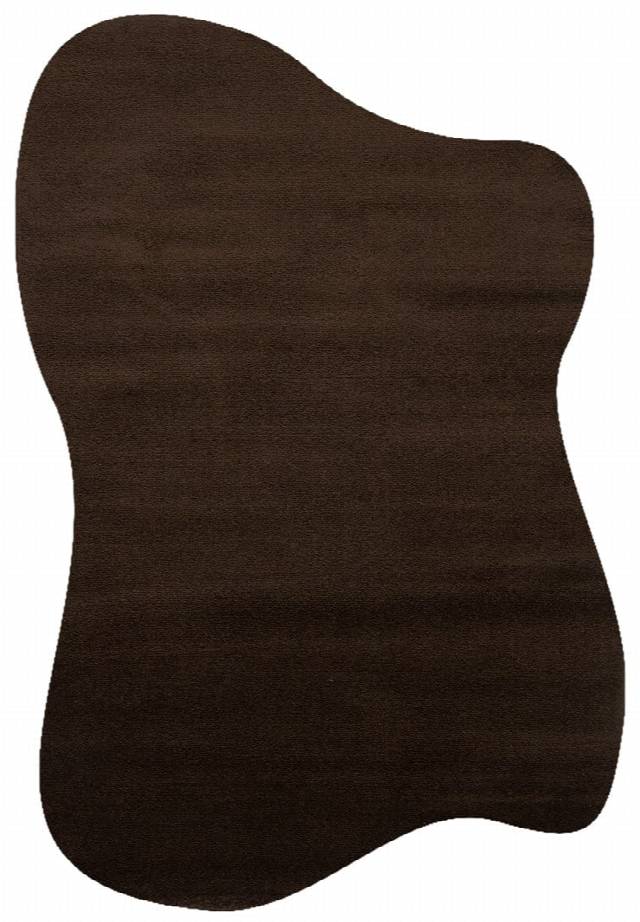 ZEN AMORF 01 BROWN  Hav Toz Vermez Yumuşak Tuşeli Zarif Makine Halısı