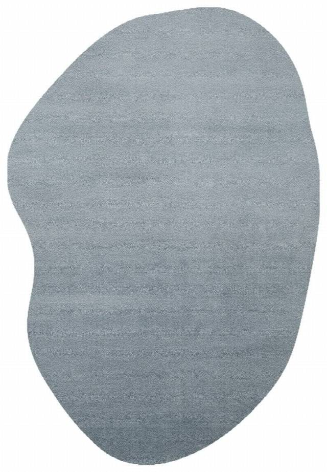 ZEN AMORF 02 BLUE  Hav Toz Vermez Yumuşak Tuşeli Zarif Makine Halısı