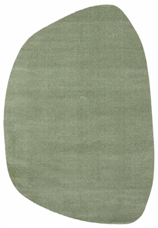 ZEN AMORF 03 GREEN  Hav Toz Vermez Yumuşak Tuşeli Zarif Makine Halısı