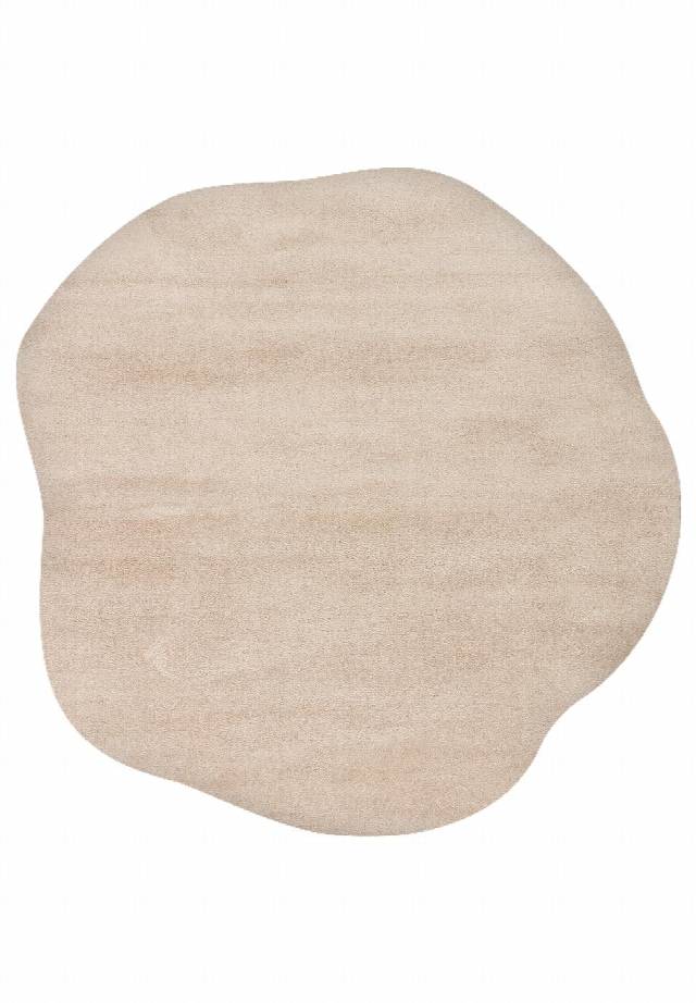 ZEN AMORF 04 BEIGE  Hav Toz Vermez Yumuşak Tuşeli Zarif Makine Halısı
