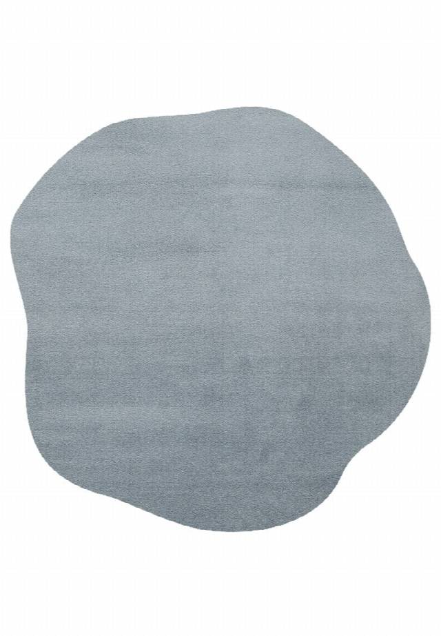 ZEN AMORF 04 BLUE  Hav Toz Vermez Yumuşak Tuşeli Zarif Makine Halısı