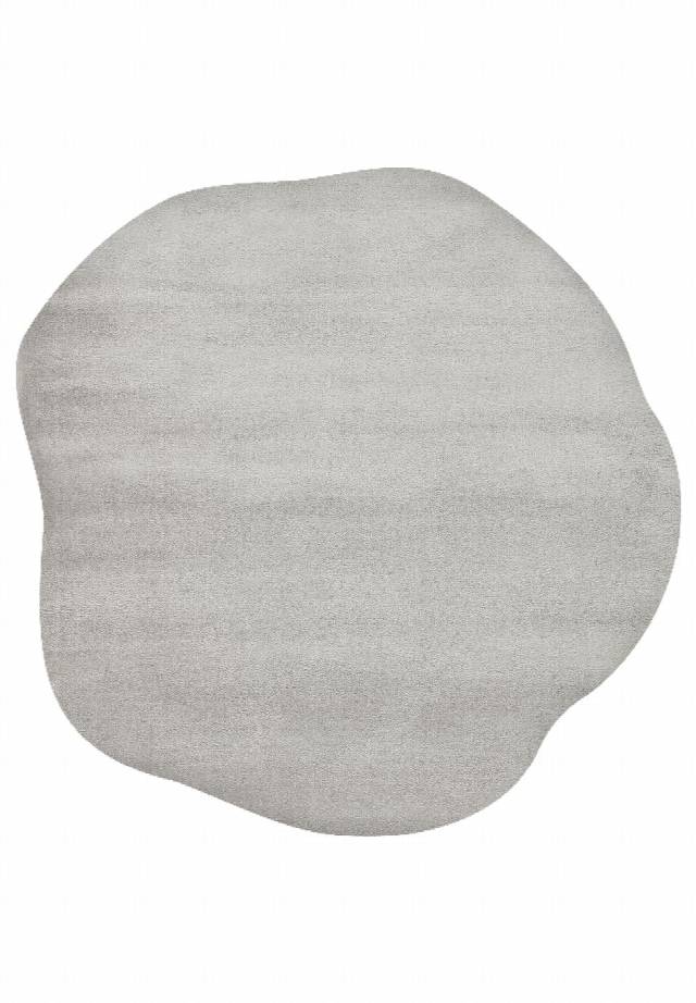 ZEN AMORF 04 GREY  Hav Toz Vermez Yumuşak Tuşeli Zarif Makine Halısı