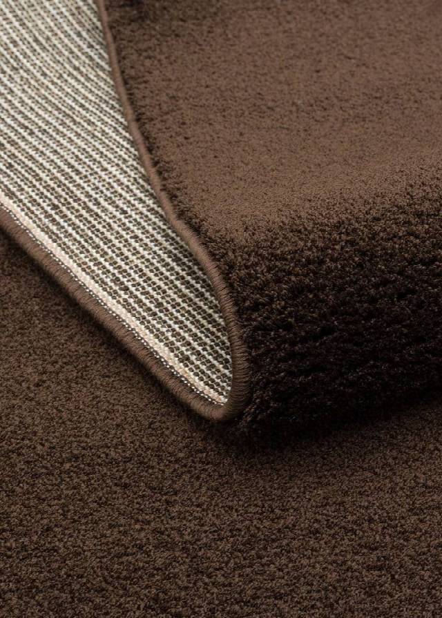 ZEN ZEN 01 BROWN  Hav Toz Vermez Yumuşak Tuşeli Zarif Makine Halısı