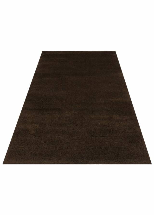 ZEN ZEN 01 BROWN  Hav Toz Vermez Yumuşak Tuşeli Zarif Makine Halısı