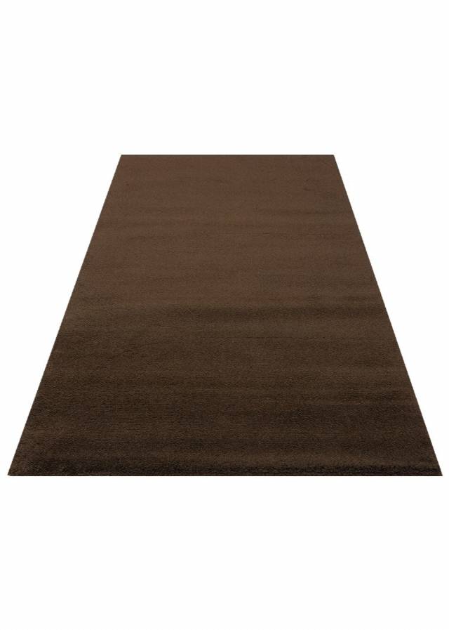ZEN ZEN 01 BROWN  Hav Toz Vermez Yumuşak Tuşeli Zarif Makine Halısı