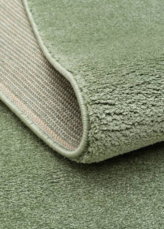 ZEN ZEN 01 GREEN  Hav Toz Vermez Yumuşak Tuşeli Zarif Makine Halısı