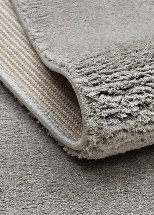 ZEN ZEN 01 GREY  Hav Toz Vermez Yumuşak Tuşeli Zarif Makine Halısı