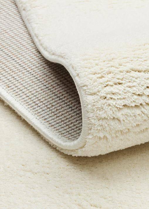 ZEN ZEN 01 WHITE  Hav Toz Vermez Yumuşak Tuşeli Zarif Makine Halısı
