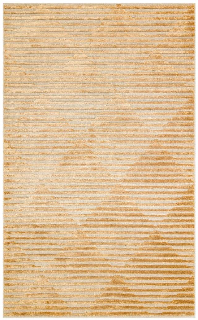 ZENITH DYED ZNT 02 ANTIK GOLD DYED  Yüksek Alçak Dokulu Naturel Yün ve Viskon Modern Dokuma Halı
