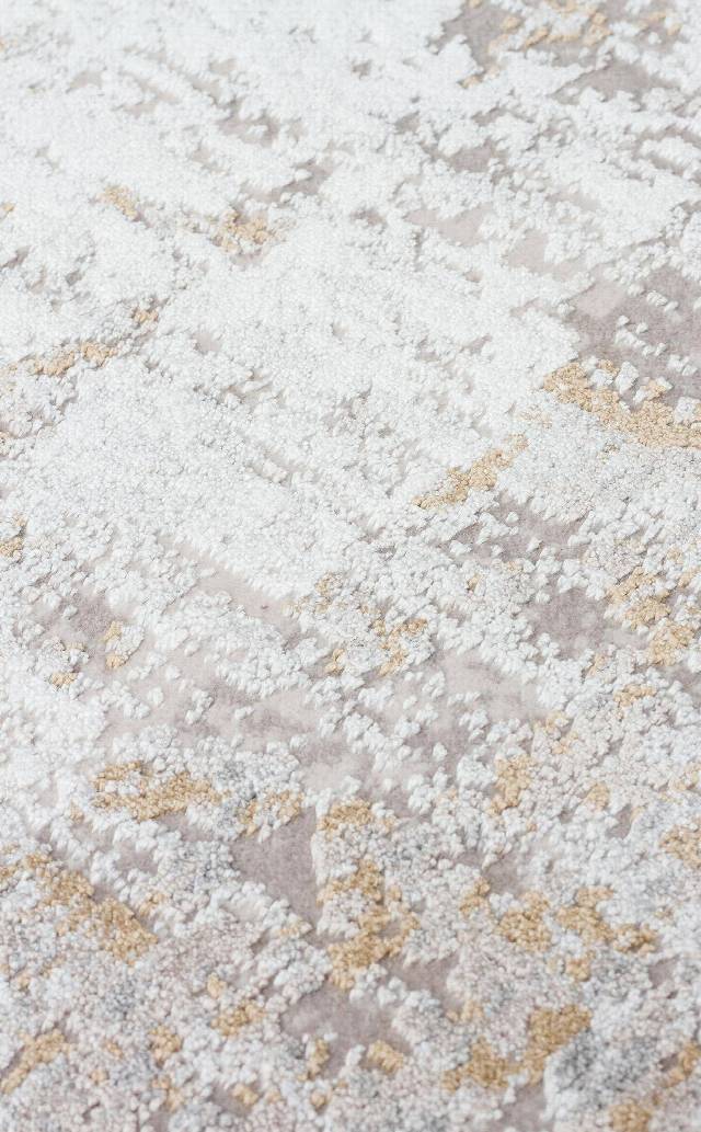 ZURICH ZRH 08 CREAM BEIGE  Akrilik ve Polyester İle Üretilen Şık Salon Halısı