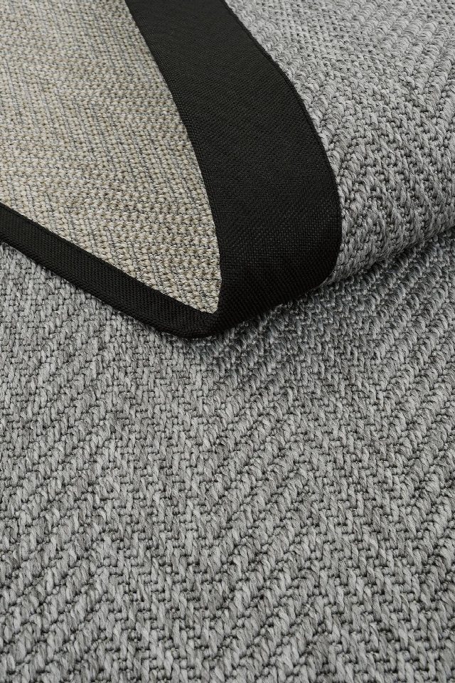 Basel Keten Bordür Sisal Halı | Sisalart