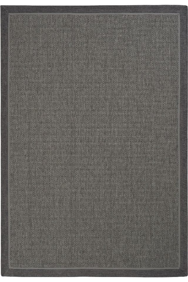 Basel Keten Çift Bordür Sisal Halı | Sisalart