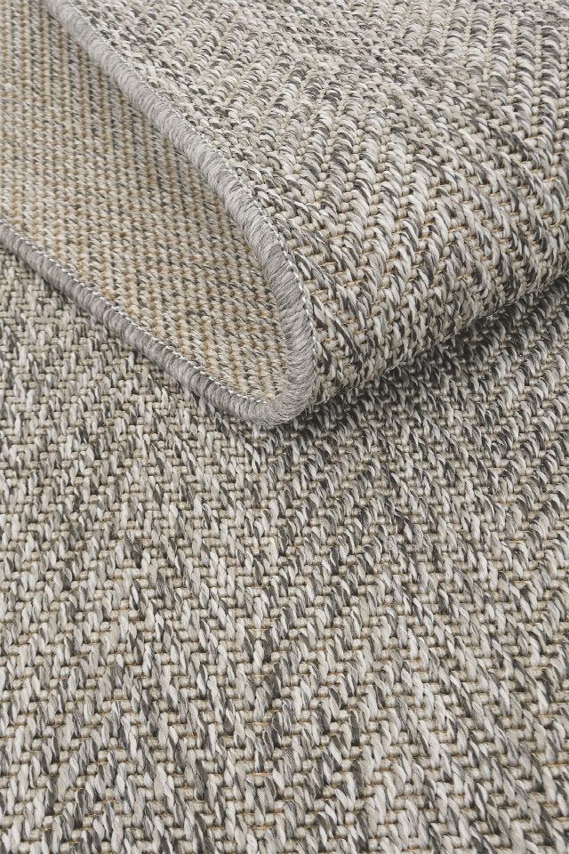 Berlin Radius Overloklu Sisal Halı | Sisalart