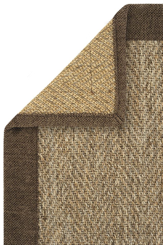 Boston Keten Bordürlü Sisal Halı | Sisalart