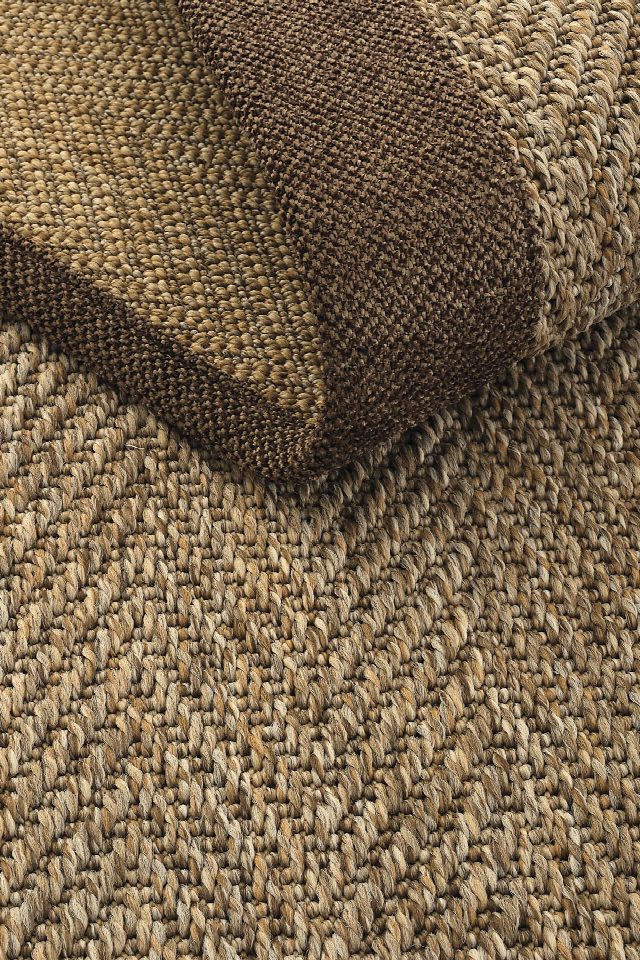 Boston Keten Bordürlü Sisal Halı | Sisalart
