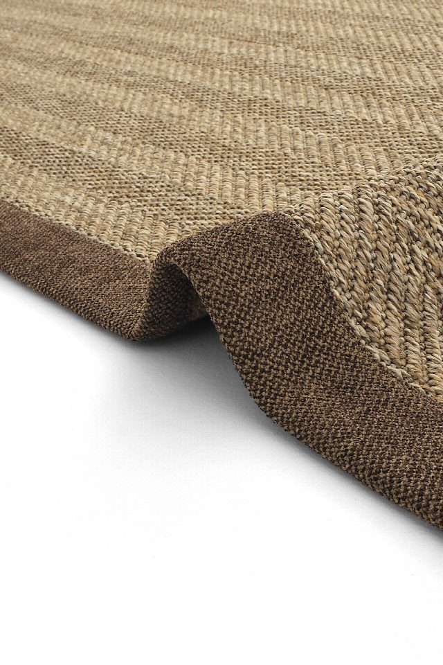 Boston Keten Bordürlü Sisal Halı | Sisalart
