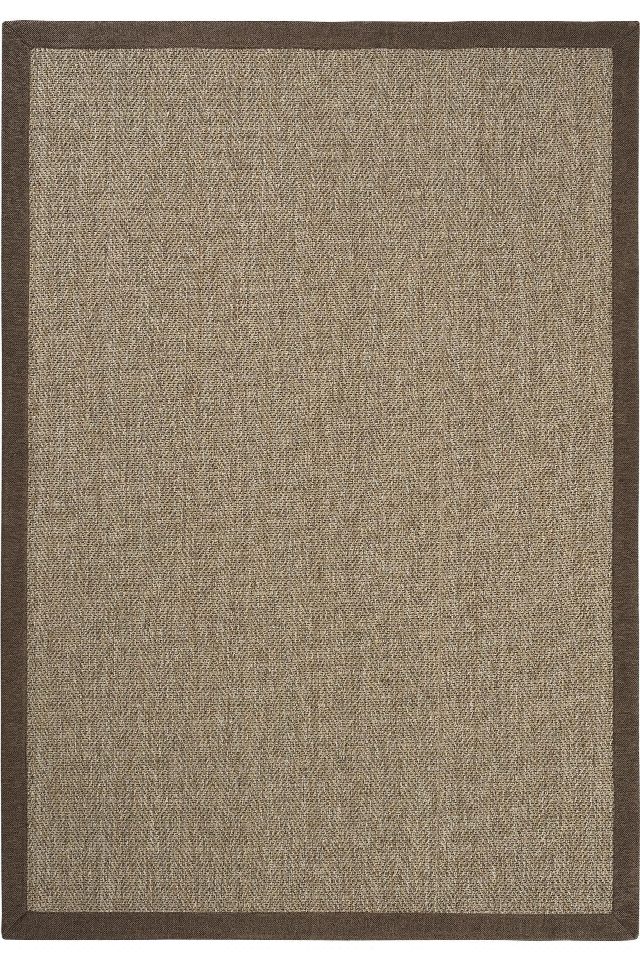 Boston Keten Bordürlü Sisal Halı | Sisalart