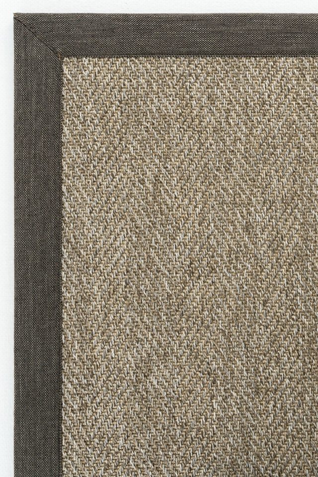 Boston Keten Monterey Bordürlü  Sisal Halı | Sisalart