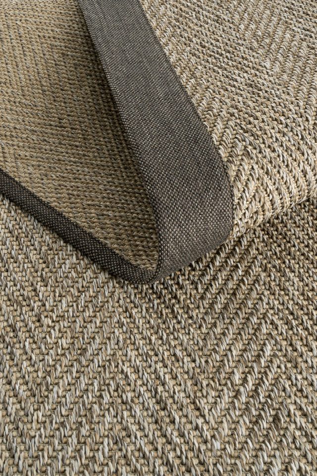 Boston Keten Monterey Bordürlü  Sisal Halı | Sisalart