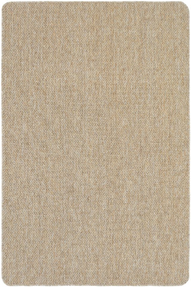 Boston Radius Overloklu Sisal Halı | Sisalart