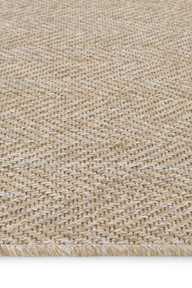 Boston Radius Overloklu Sisal Halı | Sisalart