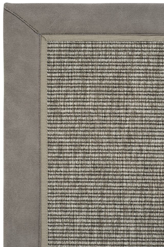 Leon Deri Çift Bordür Sisal Halı | Sisalart