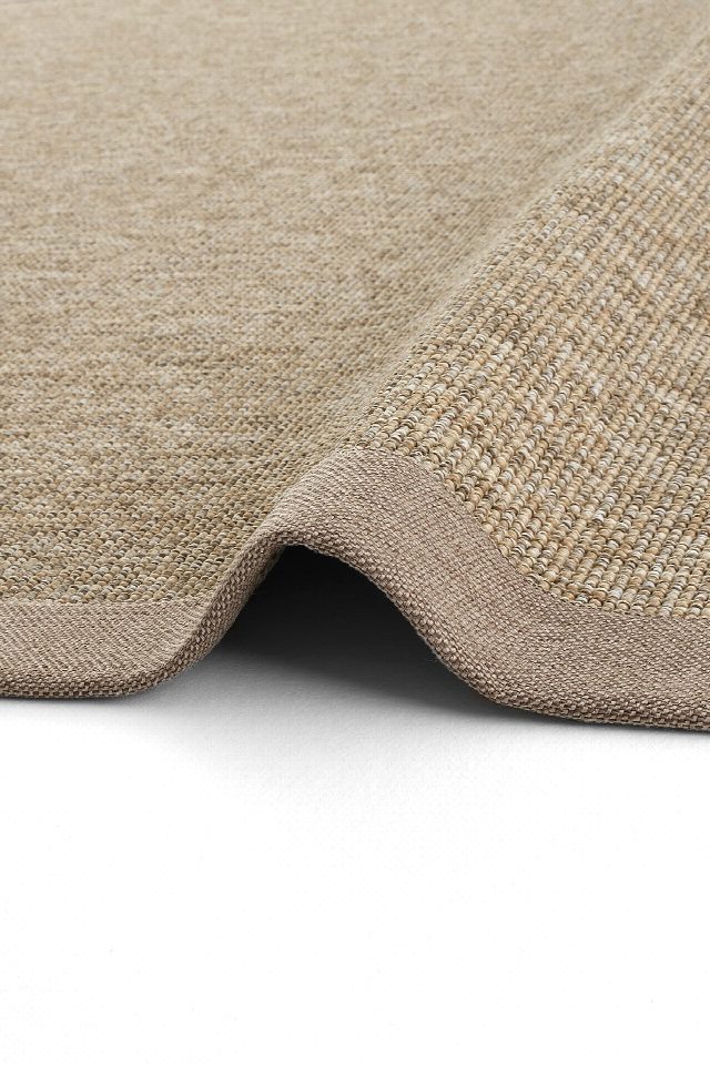 Lizbon Keten Bordürlü Sisal Halı | Sisalart
