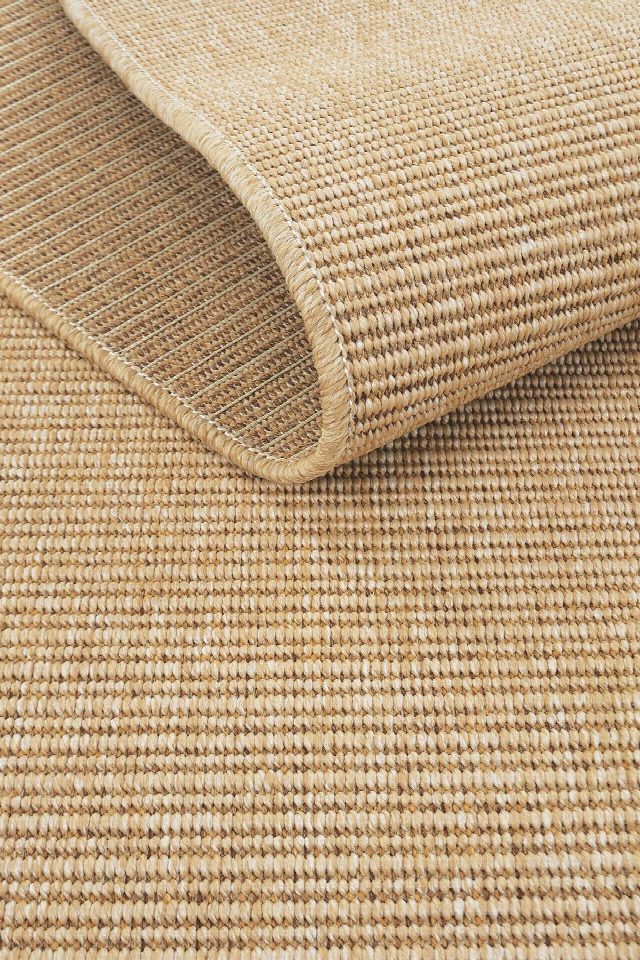 Madrid Radius Overloklu Sisal Halı | Sisalart
