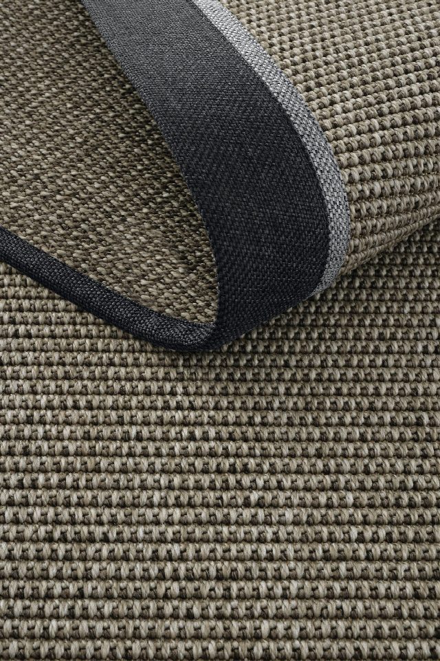 Montana Keten Monterey Çift Bordürlü Sisal Halı | Sisalart