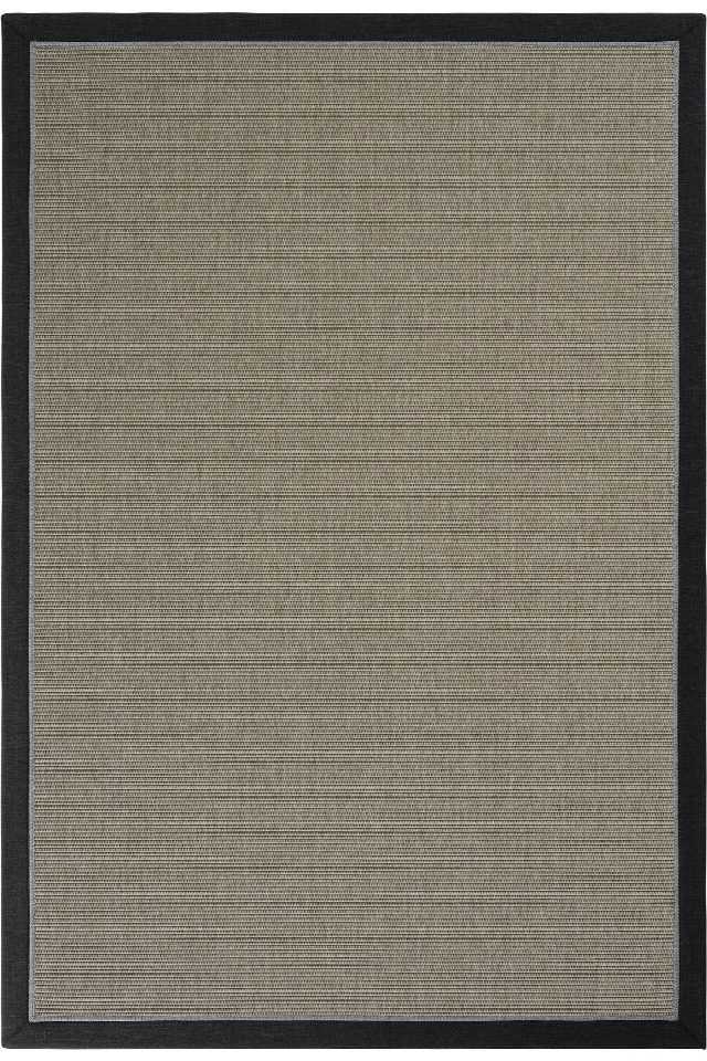 Montana Keten Monterey Çift Bordürlü Sisal Halı | Sisalart