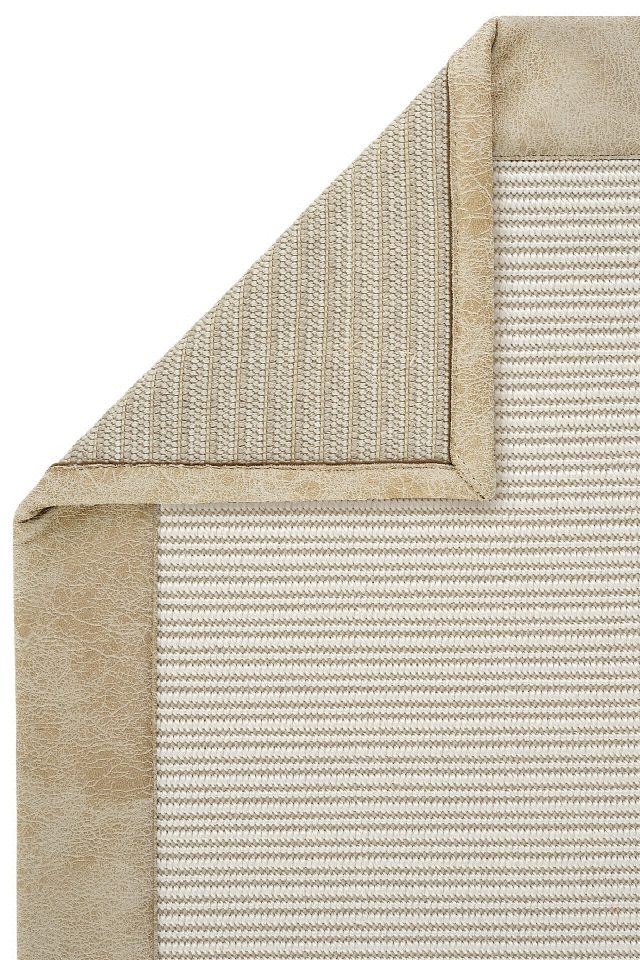 Oslo Deri Bordür Sisal Halı | Sisalart