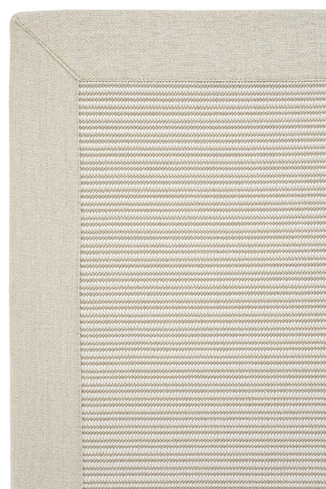 Oslo Keten Monterey Bordürlü Sisal Halı | Sisalart