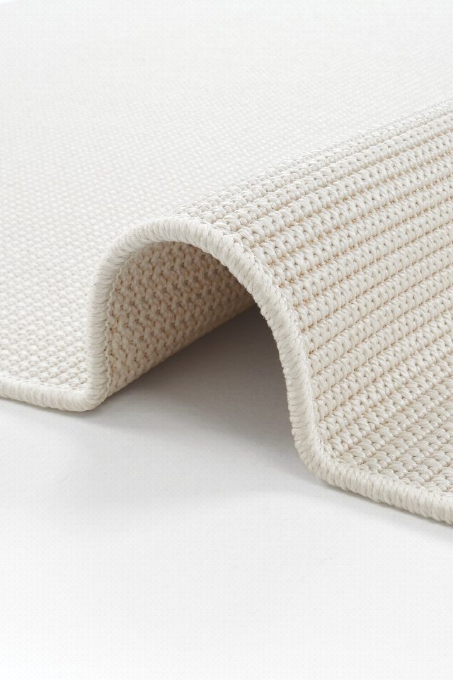 Riga Radius Overloklu Sisal Halı | Sisalart