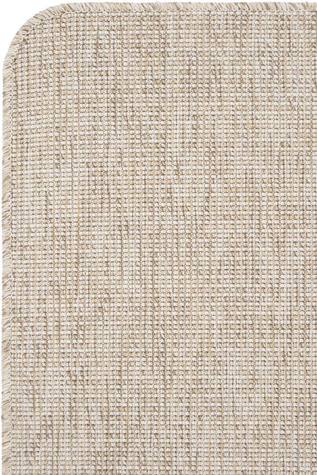 Roma Radius Overloklu Sisal Halı | Sisalart