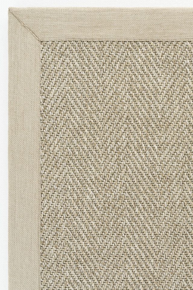 Sydney Keten Bordürlü Sisal Halı | Sisalart