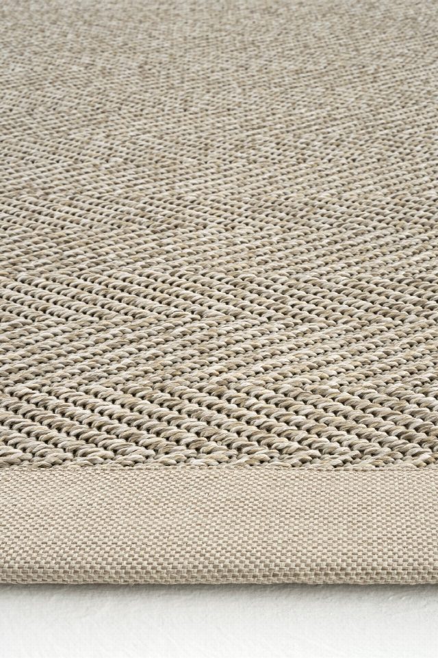 Sydney Keten Bordürlü Sisal Halı | Sisalart