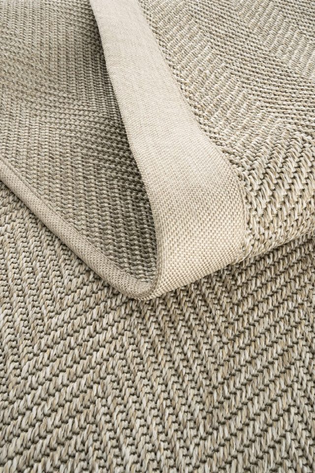 Sydney Keten Bordürlü Sisal Halı | Sisalart
