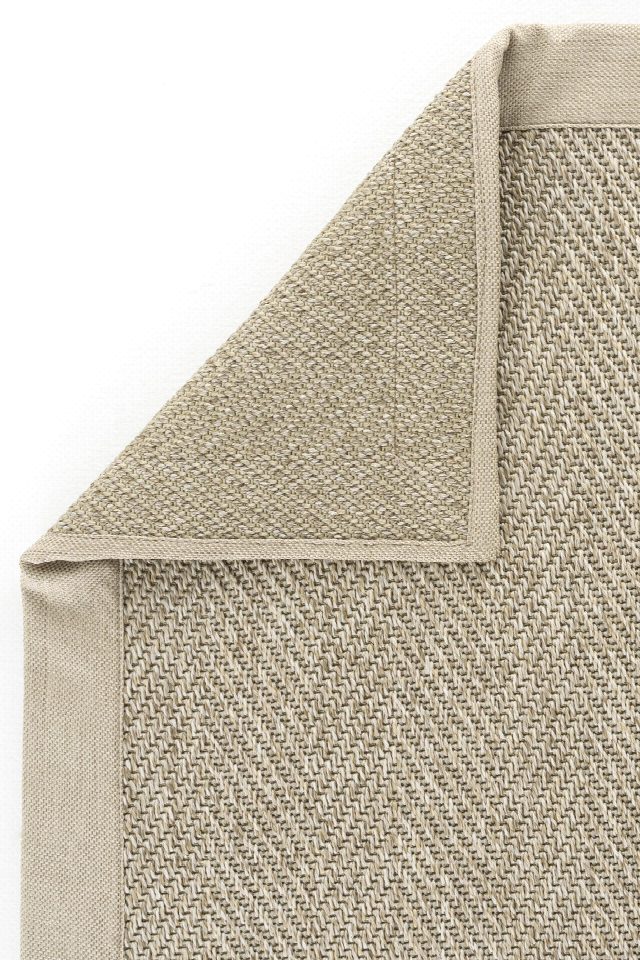 Sydney Keten Bordürlü Sisal Halı | Sisalart