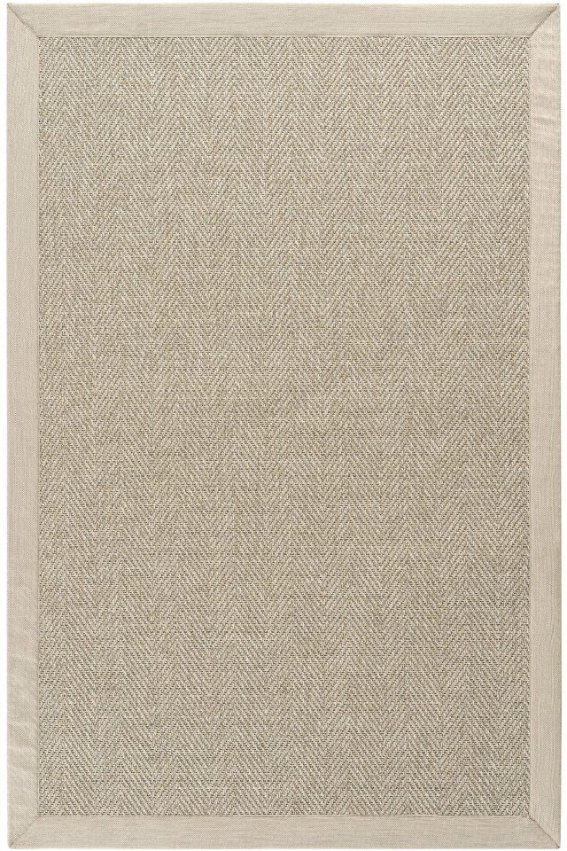 Sydney Keten Bordürlü Sisal Halı | Sisalart