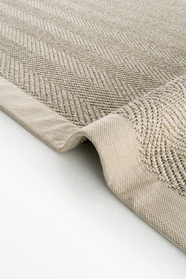 Sydney Keten Bordürlü Sisal Halı | Sisalart
