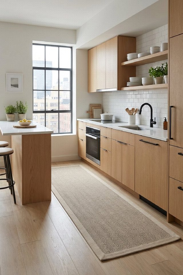 Sydney Keten Bordürlü Sisal Halı | Sisalart