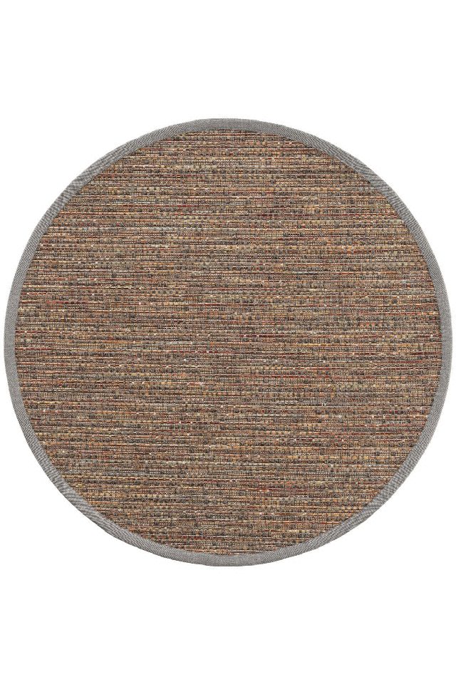 Sisalart Rio Keten Monterey Bordür Yuvarlak Sisal Halı
