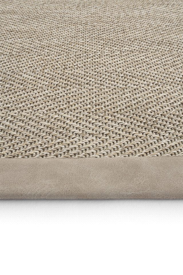 Sydney Deri Bordür Sisal Halı | Sisalart