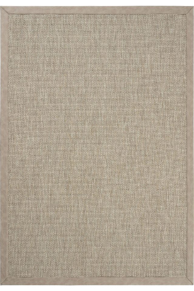 Sydney Deri Bordür Sisal Halı | Sisalart